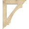 Ekena Millwork Imperial Traditional Rough Sawn Bracket w/ Offset Brace, Douglas Fir, 8"W x 36"D x 44"H BKT0806X36X44IMP01RDF - alternate 4